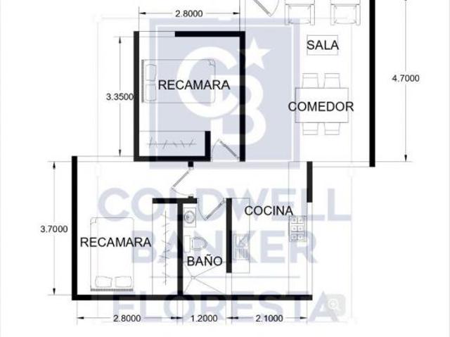 DEPARTAMENTO EN VENTA EN NIÑOS HÉROES