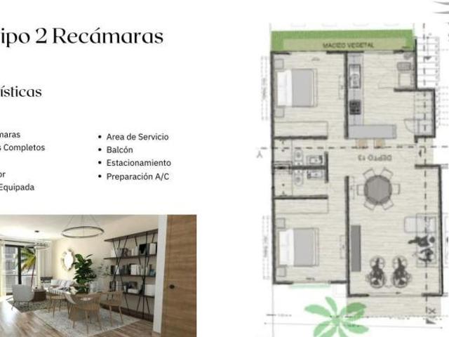 Departamentos en Venta en Gaia Residencial A301 en Jarretaderas, Riviera Nayarit