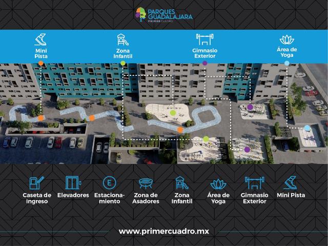 Departamento en venta en San Carlos, Guadalajara, Jalisco