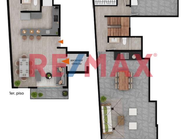 Departamento en venta en Santiago De Surco a S/1,068,325