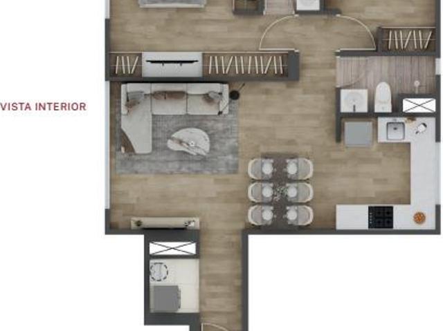 Departamento en venta en Santiago De Surco a S/538,000