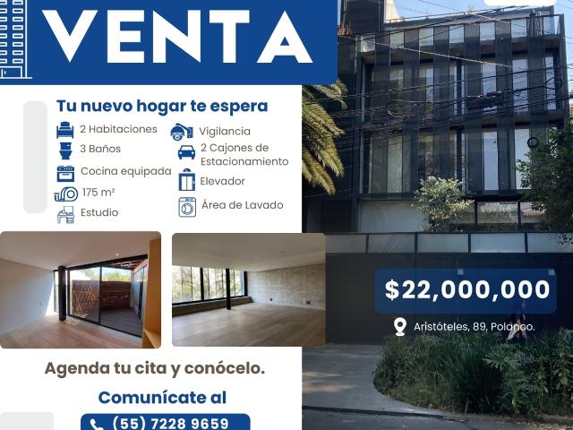 Departamento en Venta en Polanco
