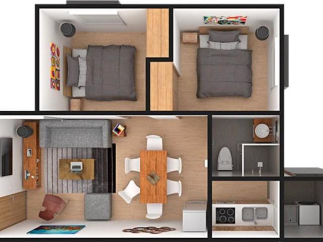 Departamento en venta en Palo Escrito Colonia Benito Juárez, Emiliano Zapata, Morelos