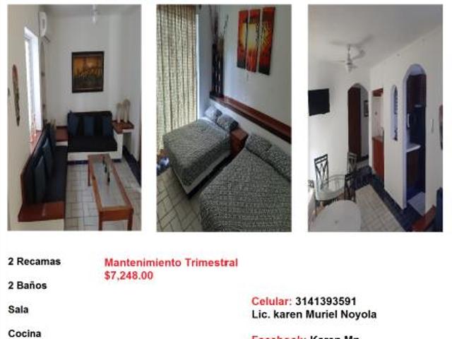 Departamento en venta en Playa Azul, Manzanillo, Colima