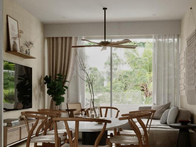 Departamento en VENTA en Playa del Carmen, 2 habitaciones, terraza, con alberca