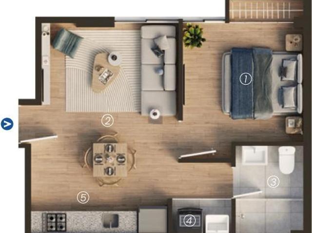 Departamento en venta en Pueblo Libre a $79,878