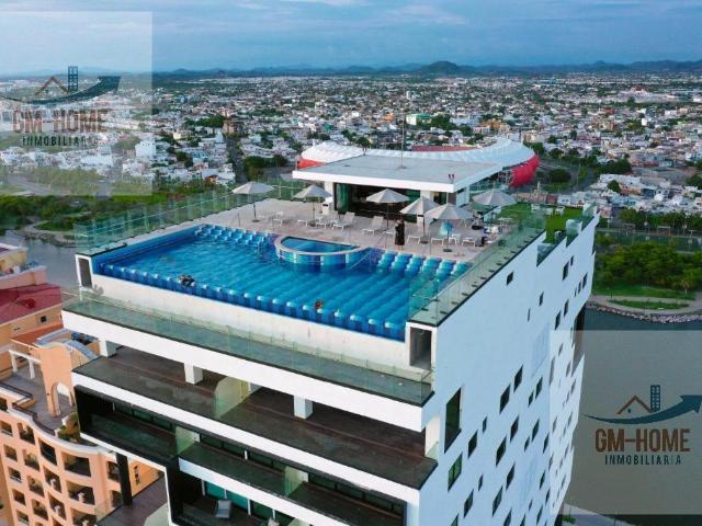Departamento en Venta en Torre Central 102, en el malec?n de Mazatl?n