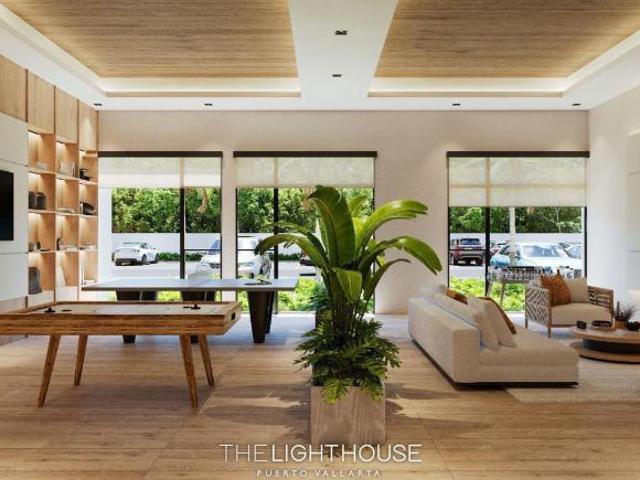 Departamento en venta en The Lighthouse Fluvial Vallarta | 2 recamaras ideal para renta