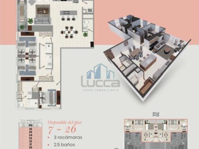 Departamento en venta en Tres Ríos, Culiacán, Sinaloa