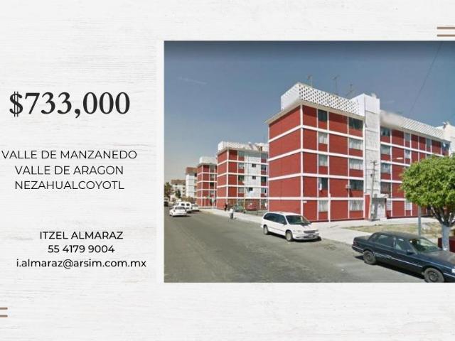 Departamento en venta en Valle de Aragon, Nezahualcóyotl, México