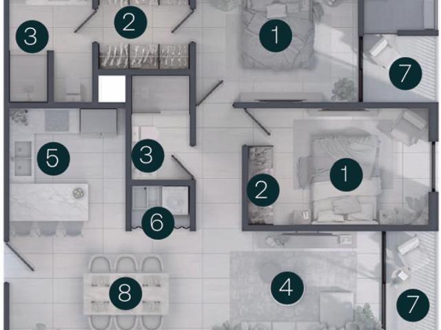 Departamento en venta en Valle Poniente