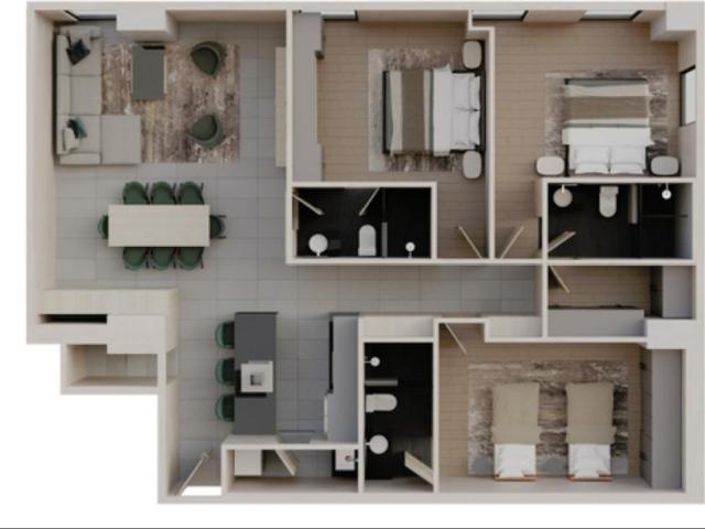 Departamento en venta en Valle Poniente en Santa Catarina