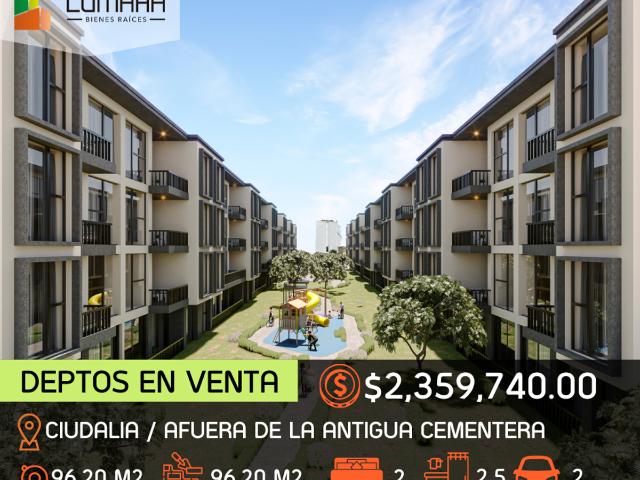 Departamento en venta en Zona Cementos Atoyac, Puebla, Puebla