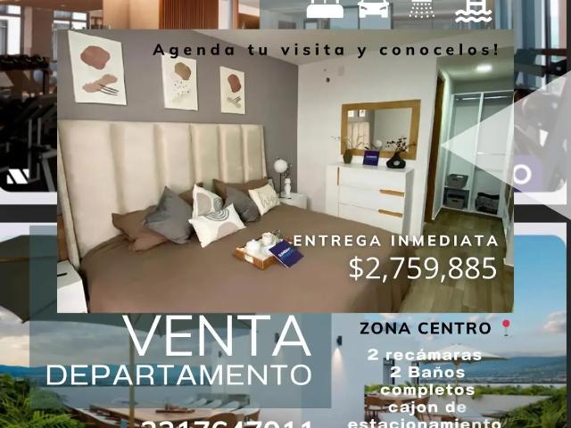 DEPARTAMENTO EN VENTA EN ZONA CENTRO