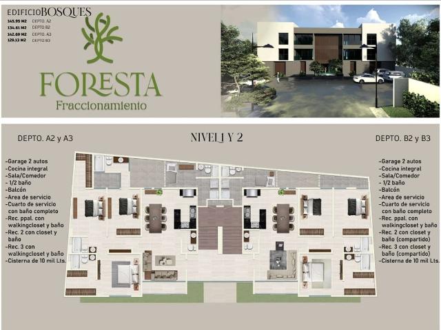 DEPARTAMENTO EN VENTA, FRACC FORESTA, COLEGIO ANDES DEL CLUB CAMPESTRE, TUXTLA GTZ, CHIAPAS