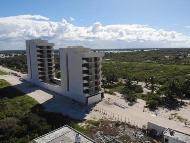 Departamento en venta frente al mar en san benito dzemul, yucatan