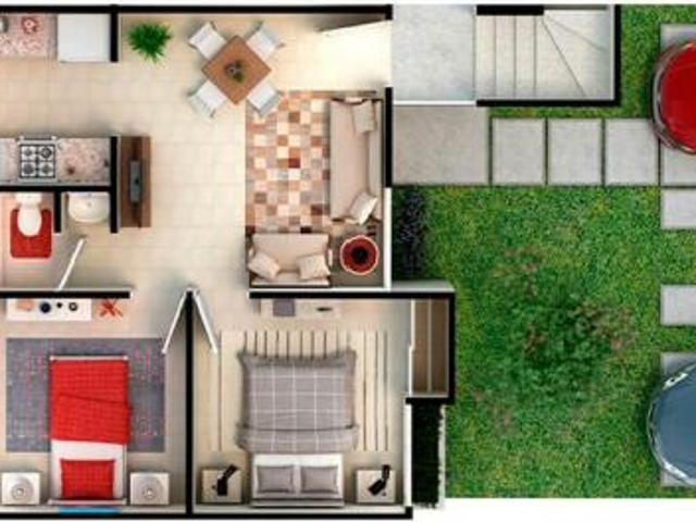 Departamento en VENTA | 2 recamaras PLANTA BAJA | NUEVO | Áreas deportivas
