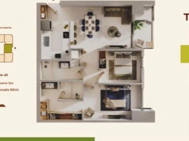 DEPARTAMENTO EN VENTA LITICA TORRE 1