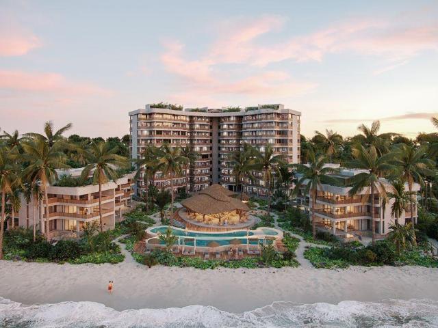 Departamento en venta, M?rida, playa San Crisanto, frente al mar