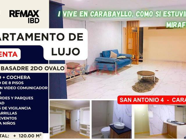 Departamento En Venta – San Antonio De Carabayllo 4 ¡Más De 120 M² + Cochera Incluida!