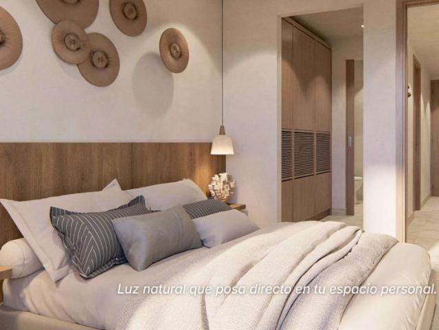 Departamento en venta Puerto Morelos 1 rec?mara cerca del mar 20% de enganche