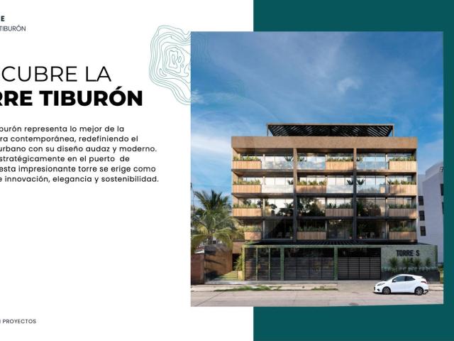 Departamento en Venta Torre Tibur?n 2 Recamaras S?balo Country