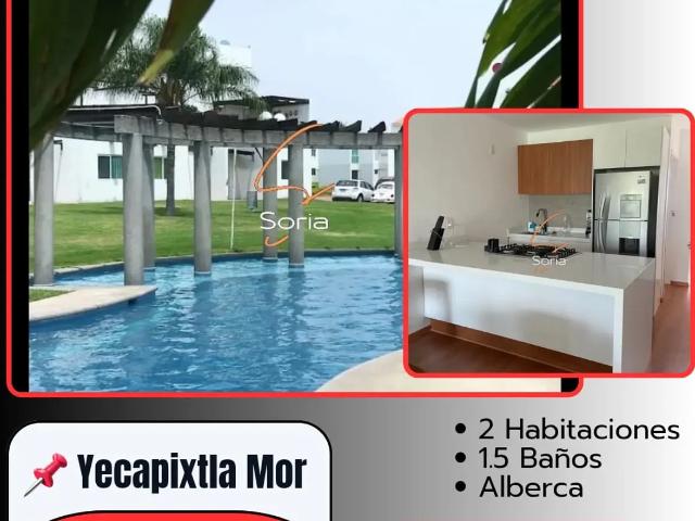 DEPARTAMENTO EN VENTA YECAPIXTLA MORELOS