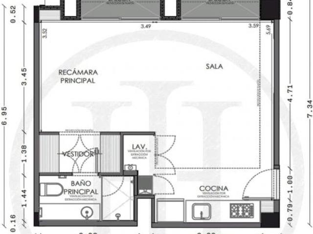 DEPARTAMENTO EN VENTA ZONA COUNTRY CLUB