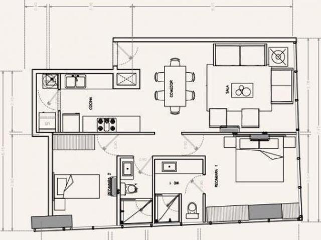 Departamento en Venta Zona Potrero Anahuac