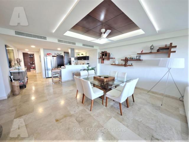 Departamento en Venta/Renta, 3 Recámaras, AMUEBLADO/EQUIPADO, SKY, Puerto Cancún, Cancún