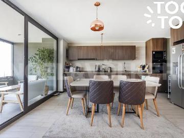 Apartamento en arriendo en Manquehue Oriente - Jardín