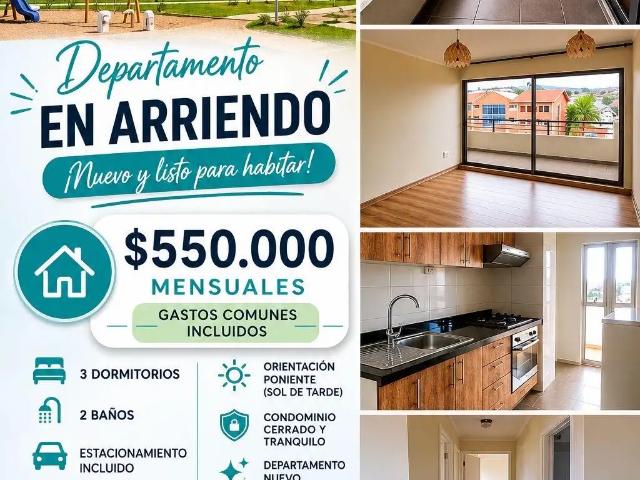 Departamento en Villa Alemana