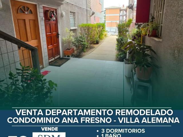 Departamento en Villa Alemana
