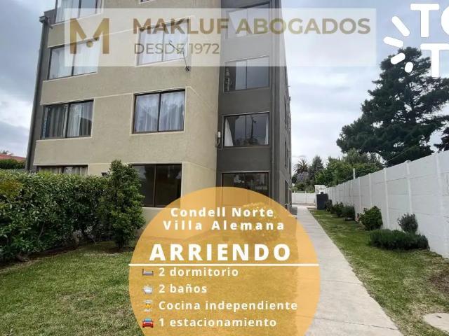 Departamento en Villa Alemana