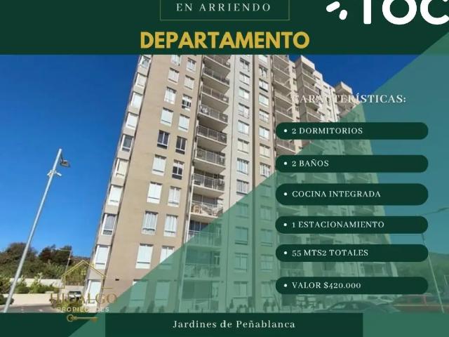 Departamento en Villa Alemana