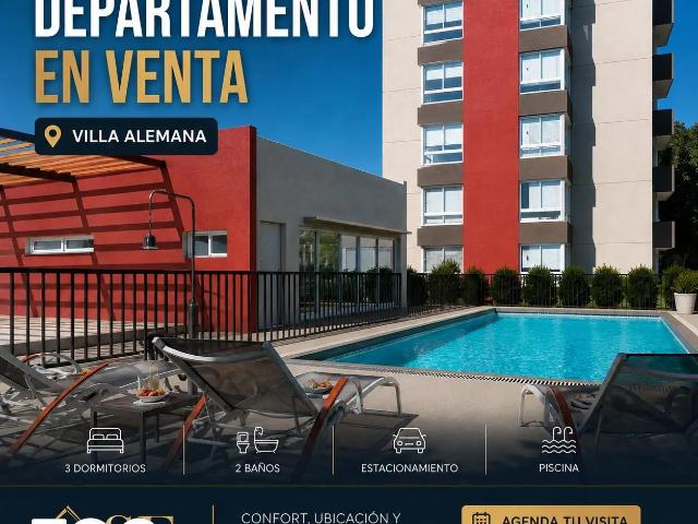 Departamento en Villa Alemana