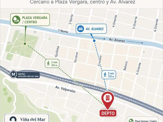 Departamento en Viña del Mar