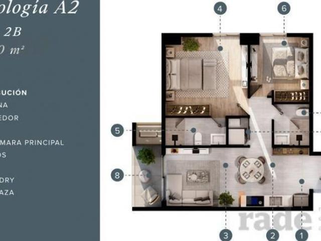 Departamento en Zona Poniente de San Pedro Garza García