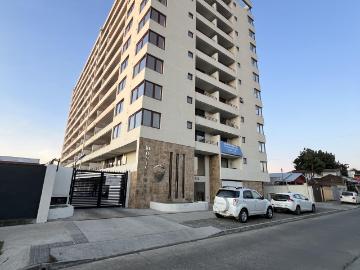 Departamento estudio, edificio Monteprado, centro de Chillan, sin estacionamiento