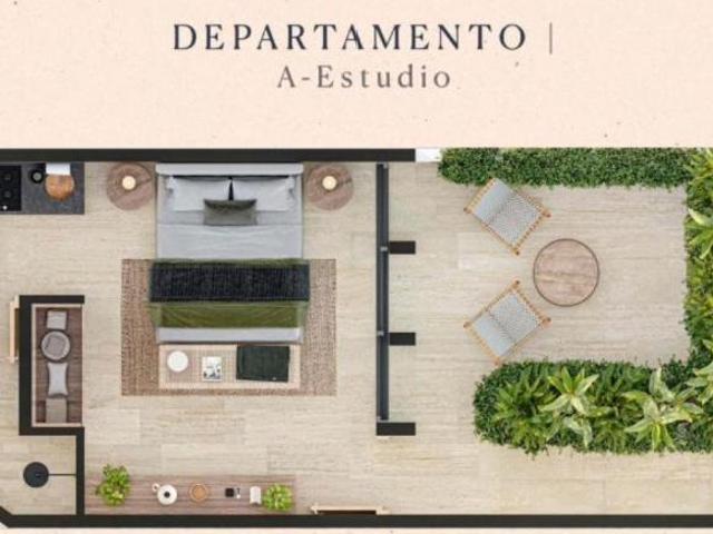 Departamento frente al mar 1 recamara en Sisal, Yucatan