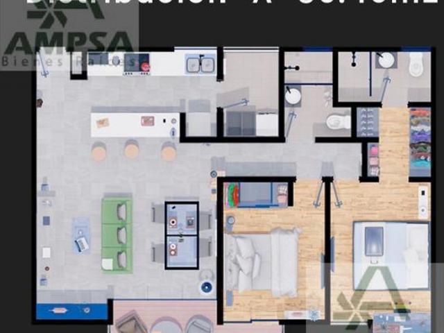 Departamento La Mora Ecatepec en Venta