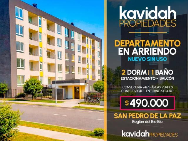 Departamento Nuevo En Arriendo En San Pedro De La Paz