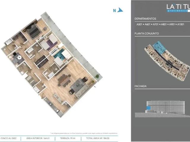 Departamento NUEVO en renta!