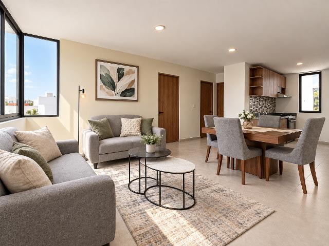 Departamento Nuevo en Renta en San Mateo Atenco