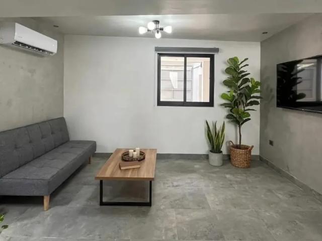 DEPARTAMENTO AMUEBLADO EN RENTA, COL. SAN ISIDRO