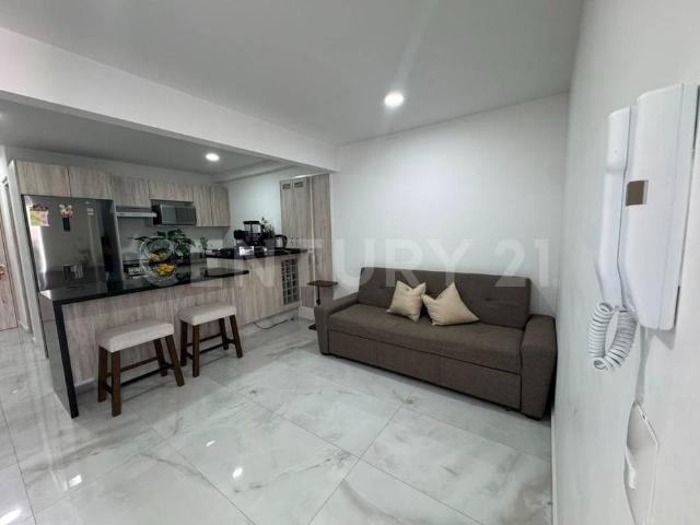 Departamento Semi amueblado de 1 Recámara con Terraza en Renta en Coyoacán