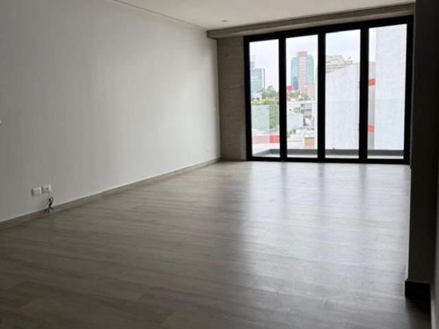 Departamento de 105 m² con 2 recámaras, balcón y roof garden privado en Venta en Del Valle, CDMX