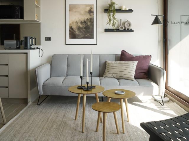 Departamento Parque Mackenna | 1D + 1B | Diseño de autor por Miró Studio