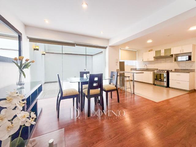 Departamento pet friendly con terraza en Miraflores – 1 dormitorio cochera