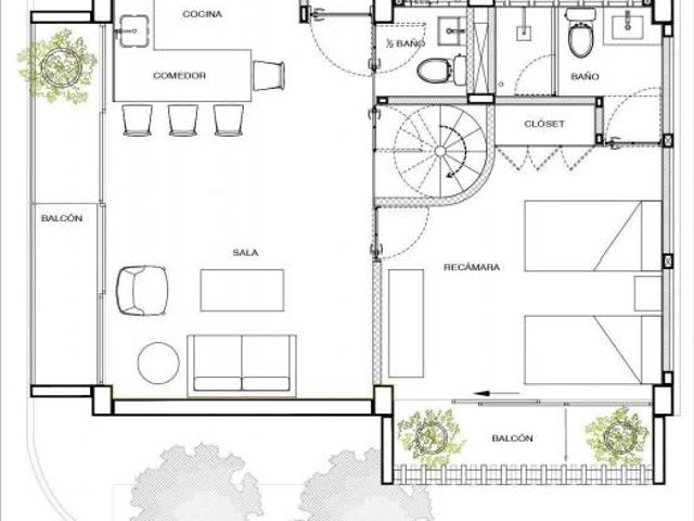 Departamento Penthouse en venta La Martinica, León Gto